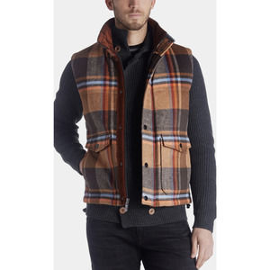 Paisley & Gray Honeycutt Puffer Wool Vest XL